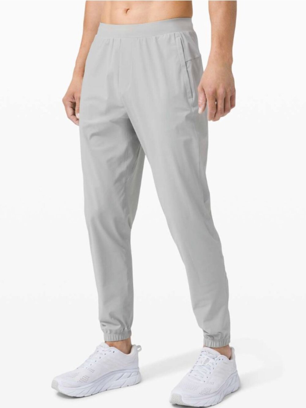 Lululemon Surge Jogger 29" Silver Drop gray sweatpants  l large